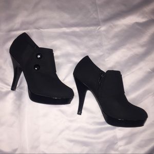 Black booties